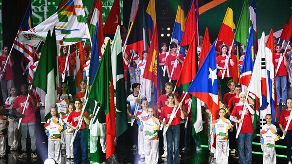 La ceremonia de apertura de los Juegos de los BRICS en Rusia, el 12 de junio, 2024 - Sputnik Mundo