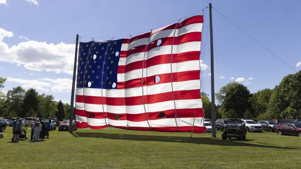 Bandera de Estados Unidos - Sputnik Mundo