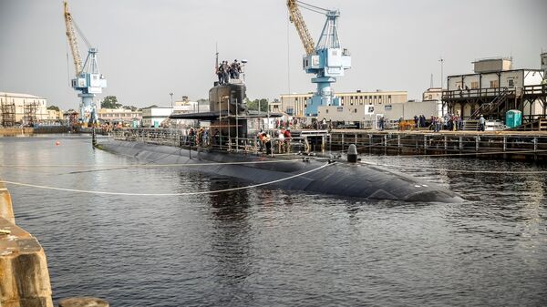 Submarino USS Helena - Sputnik Mundo