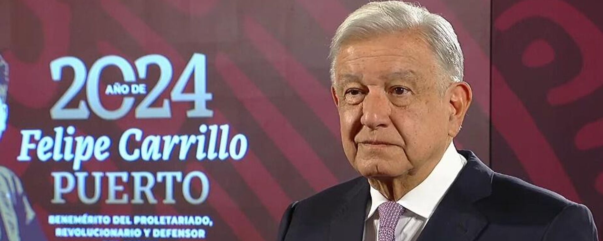 El presidente de México, Andrés Manuel López Obrador. - Sputnik Mundo, 1920, 10.09.2024