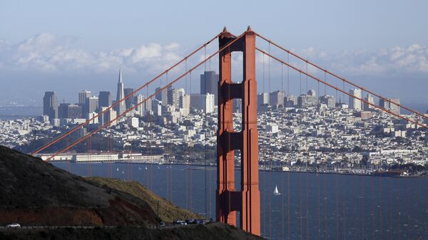 Puente Golden Gate, San Francisco, California, EEUU, el 28 de octubre de 2015 - Sputnik Mundo