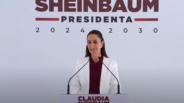 La virtual presidenta electa de México, Claudia Sheinbaum. - Sputnik Mundo