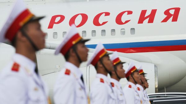 El avión del presidente ruso, Vladímir Putin (foto de archivo) - Sputnik Mundo