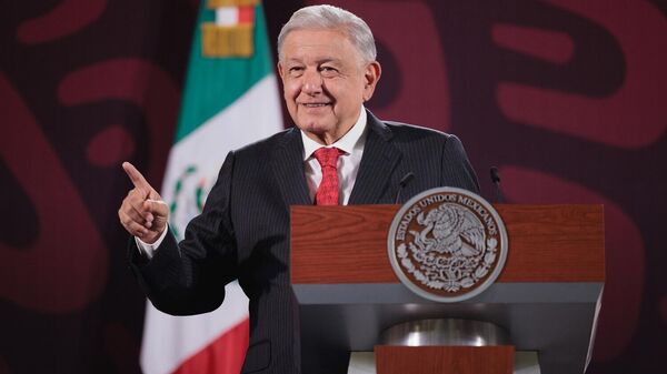 El presidente de México, Andrés Manuel López Obrador. - Sputnik Mundo