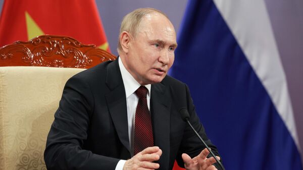 Vladímir Putin, presidente ruso - Sputnik Mundo