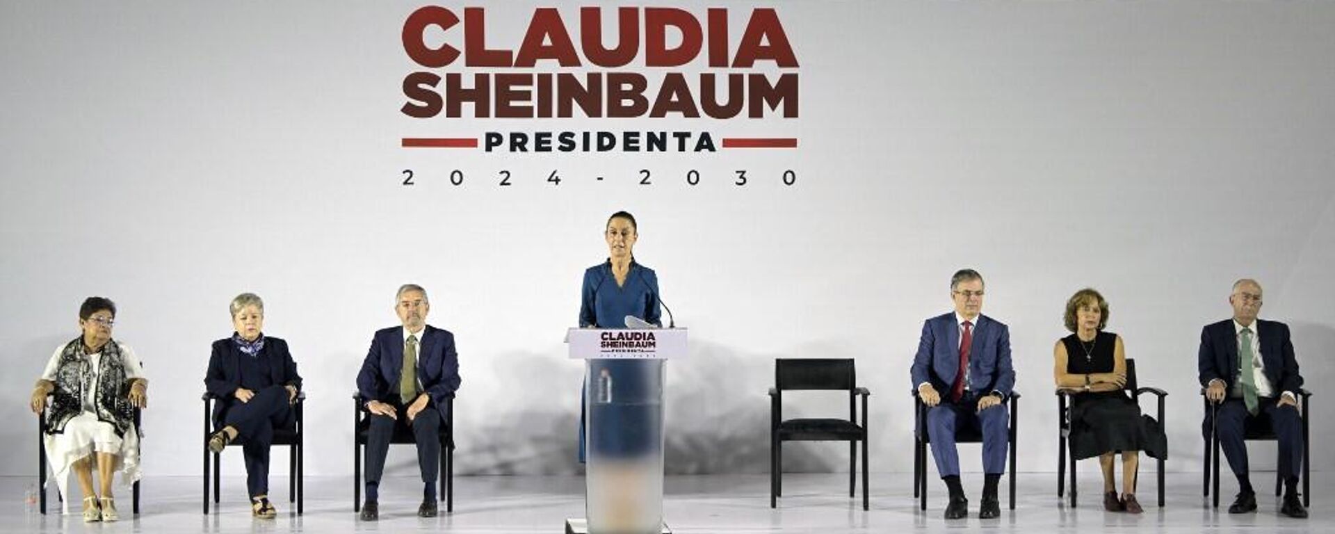 La virtual presidenta electa de México, Claudia Sheinbaum, presentó a los primeros integrantes de su gabinete. - Sputnik Mundo, 1920, 20.06.2024