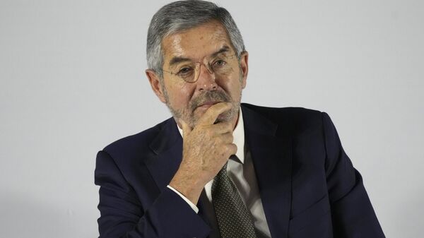 Juan Ramón de la Fuente, canciller mexicano. - Sputnik Mundo