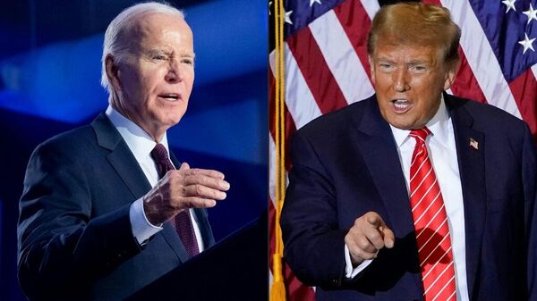 Joe Biden y Donald Trump sostendrán un debate rumbo a las elecciones presidenciales de EEUU el 27 de junio de 2024 - Sputnik Mundo