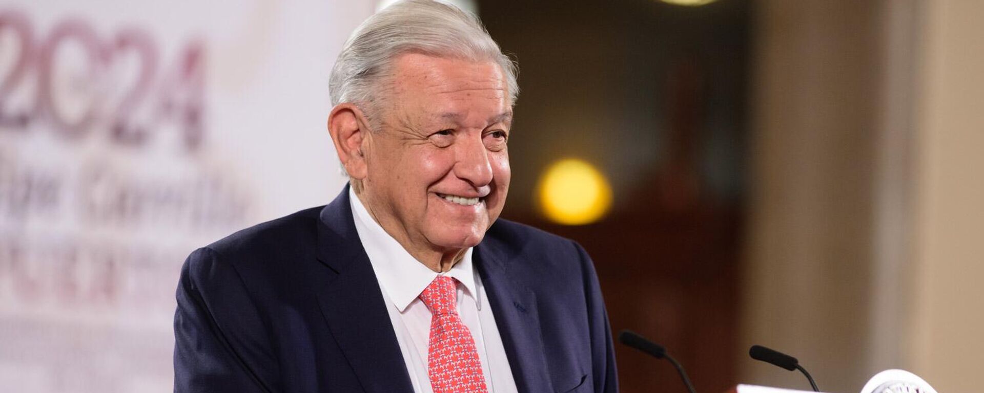 El presidente de México, Andrés Manuel López Obrador. - Sputnik Mundo, 1920, 25.06.2024