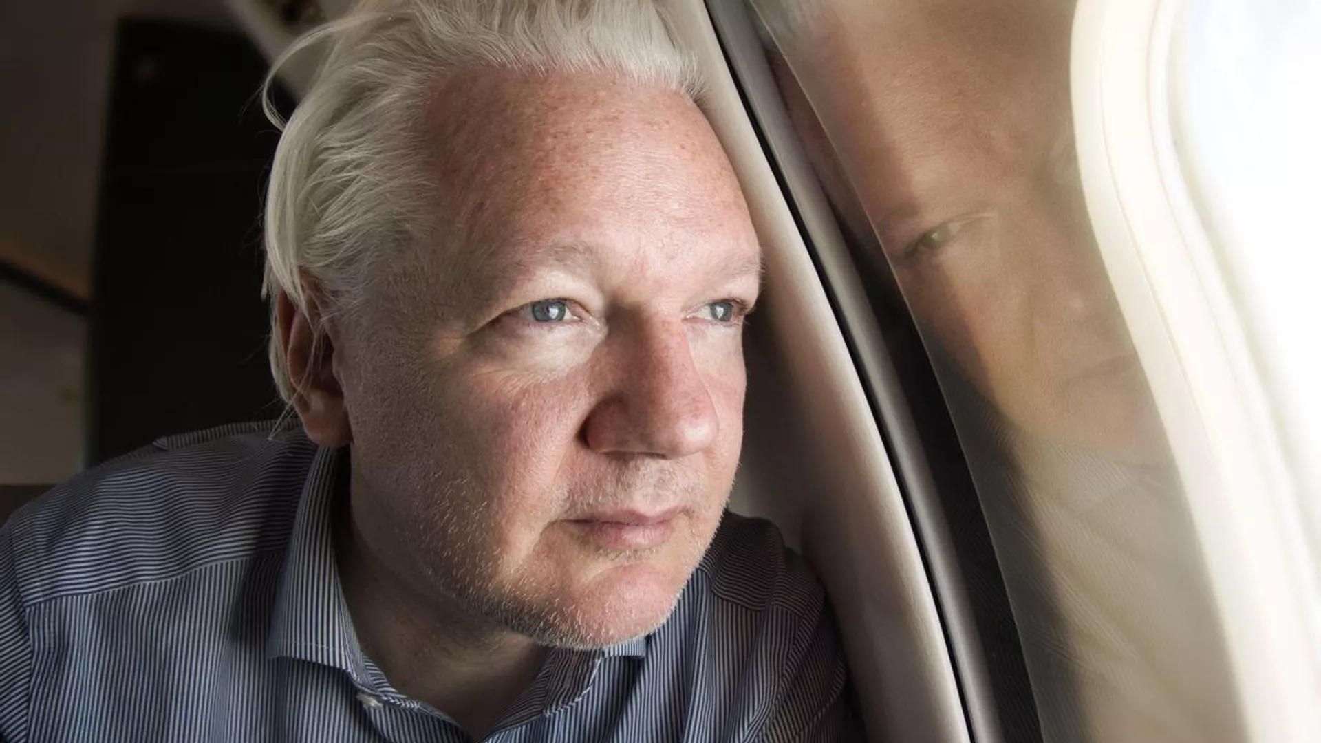 Assange en vuelo hacia Saipán Assange en vuelo hacia Saipán - Sputnik Mundo, 1920, 25.06.2024