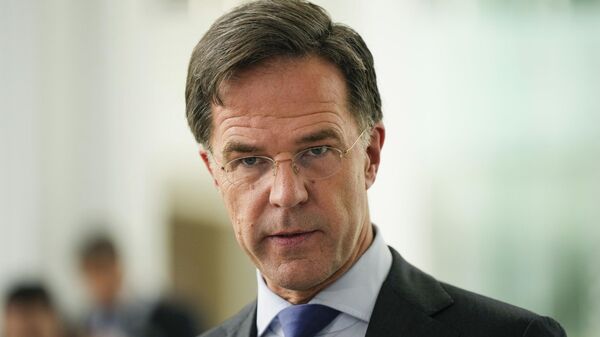 El saliente primer ministro neerlandés, Mark Rutte - Sputnik Mundo