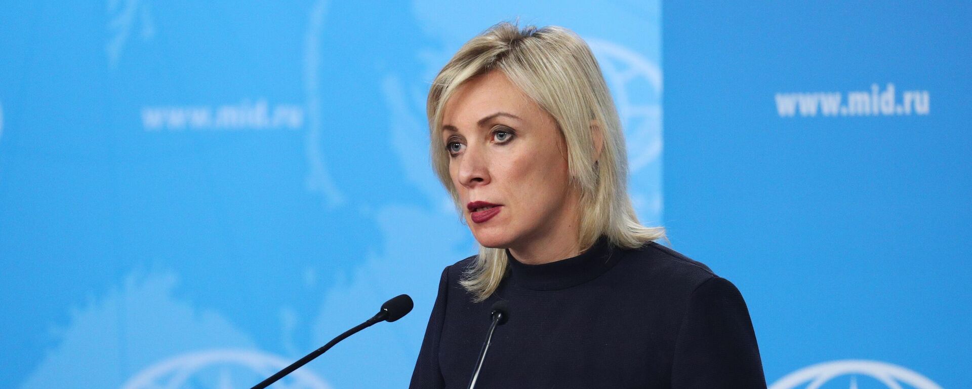 María Zajárova, la vocera del Ministerio de Exteriores de Rusia - Sputnik Mundo, 1920, 30.12.2024