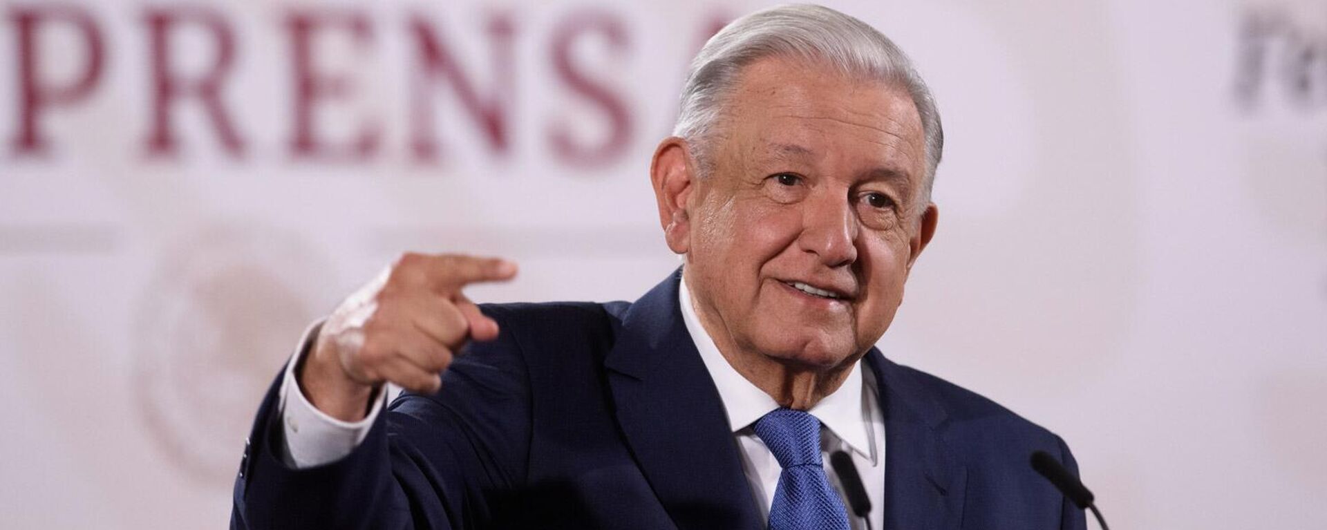 El presidente de México, Andrés Manuel López Obrador. - Sputnik Mundo, 1920, 27.06.2024