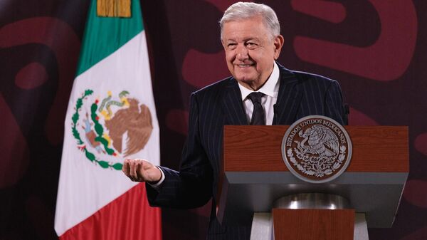 El presidente de México, Andrés Manuel López Obrador. - Sputnik Mundo