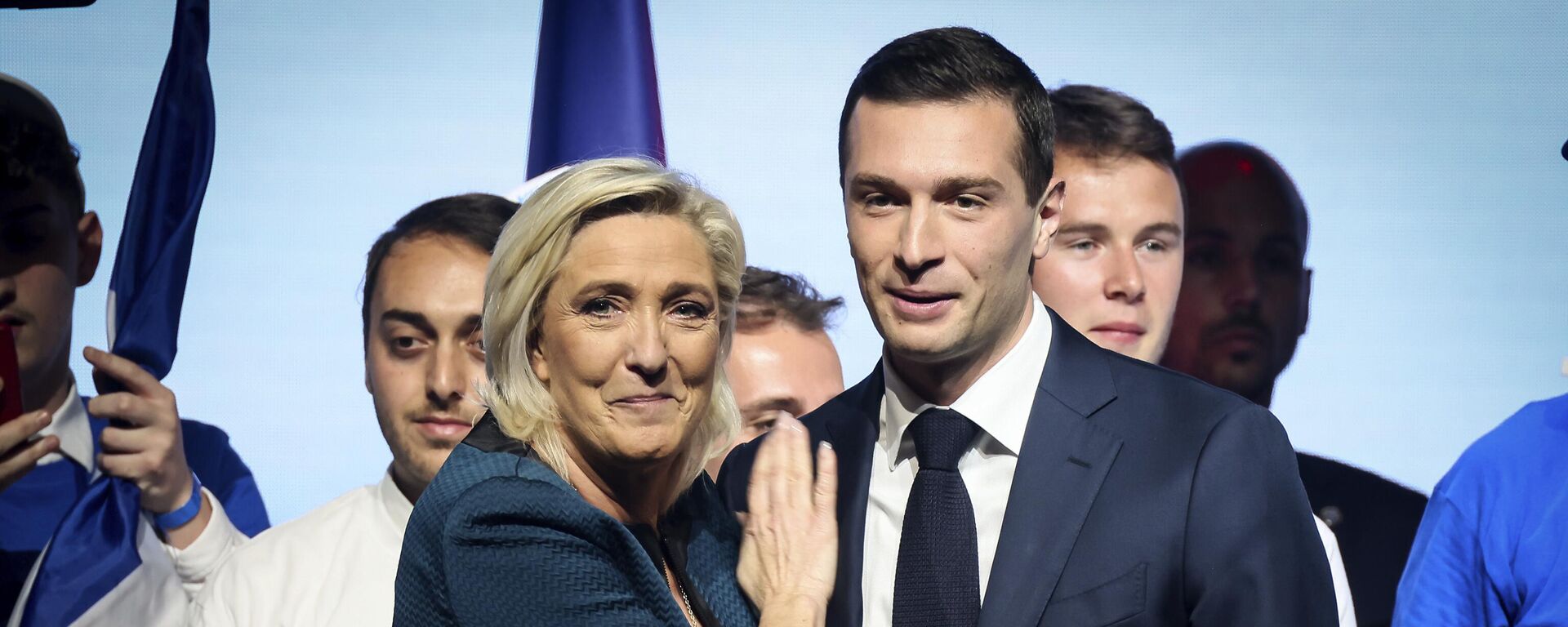 Marine Le Pen y Jordan Bardella - Sputnik Mundo, 1920, 01.07.2024