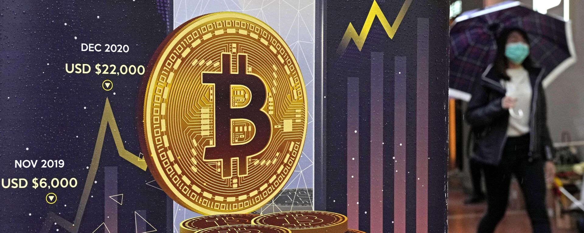 Anuncio de Bitcoin - Sputnik Mundo, 1920, 03.03.2025
