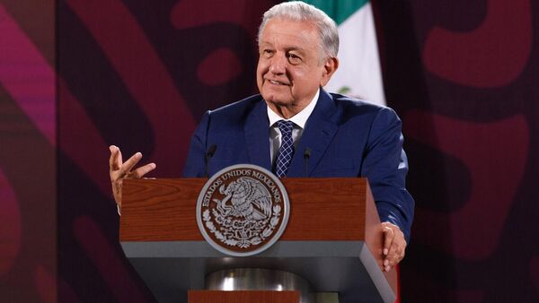 El presidente de México, Andrés Manuel López Obrador. - Sputnik Mundo