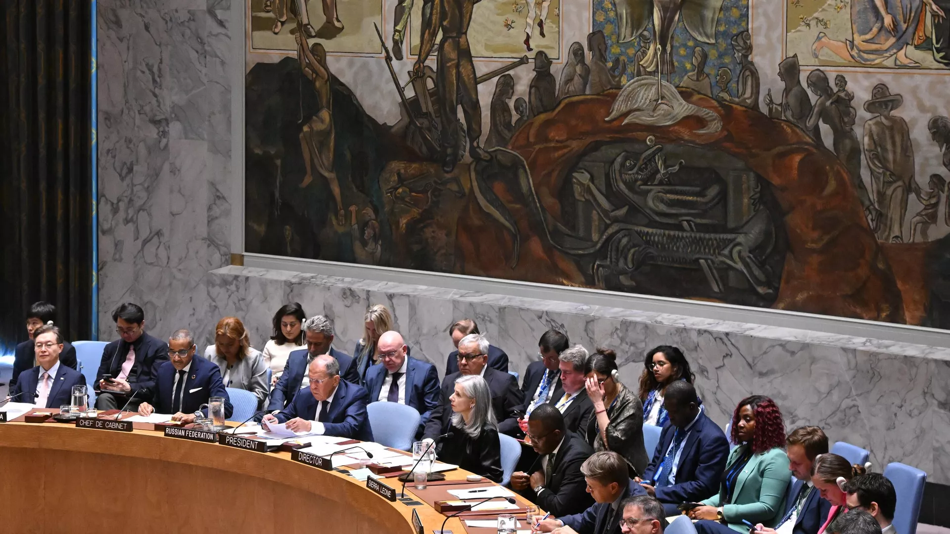 El canciller ruso participa en un debate abierto sobre el tema de la cooperación multilateral en el Consejo de Seguridad de la ONU, el 17 de julio, Nueva York, EEUU. El canciller ruso participa en un debate abierto sobre el tema de la cooperación multilateral en el Consejo de Seguridad de la ONU, el 17 de julio, Nueva York, EEUU. - Sputnik Mundo, 1920, 17.07.2024