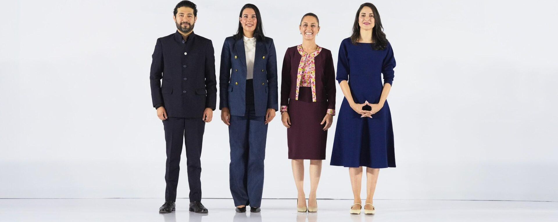 La virtual presidenta electa de México, Claudia Sheinbaum, presentó a sus futuros secretarios del Trabajo (Marath Bolaños), de Turismo (Josefina Rodríguez Zamora) y de Cultura (Claudia Curiel de Icaza). - Sputnik Mundo, 1920, 18.07.2024