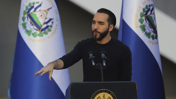 Nayib Bukele, presidente de El Salvador - Sputnik Mundo