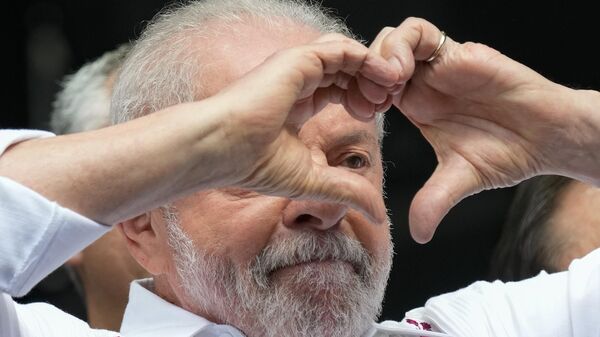 Luiz Inacio Lula da Silva, presidente de Brasil - Sputnik Mundo