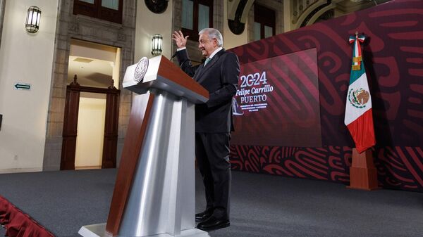 El presidente de México, Andrés Manuel López Obrador. - Sputnik Mundo