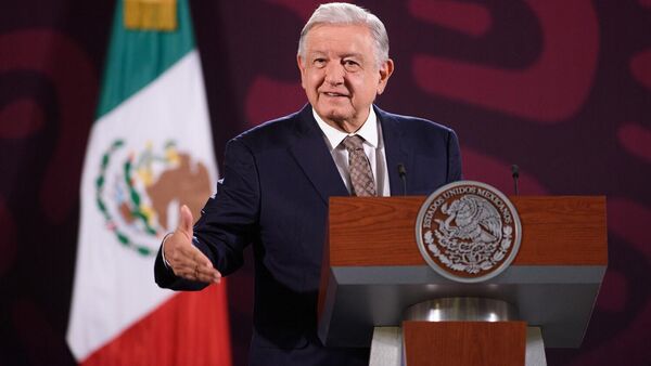 El presidente de México, Andrés Manuel López Obrador. - Sputnik Mundo