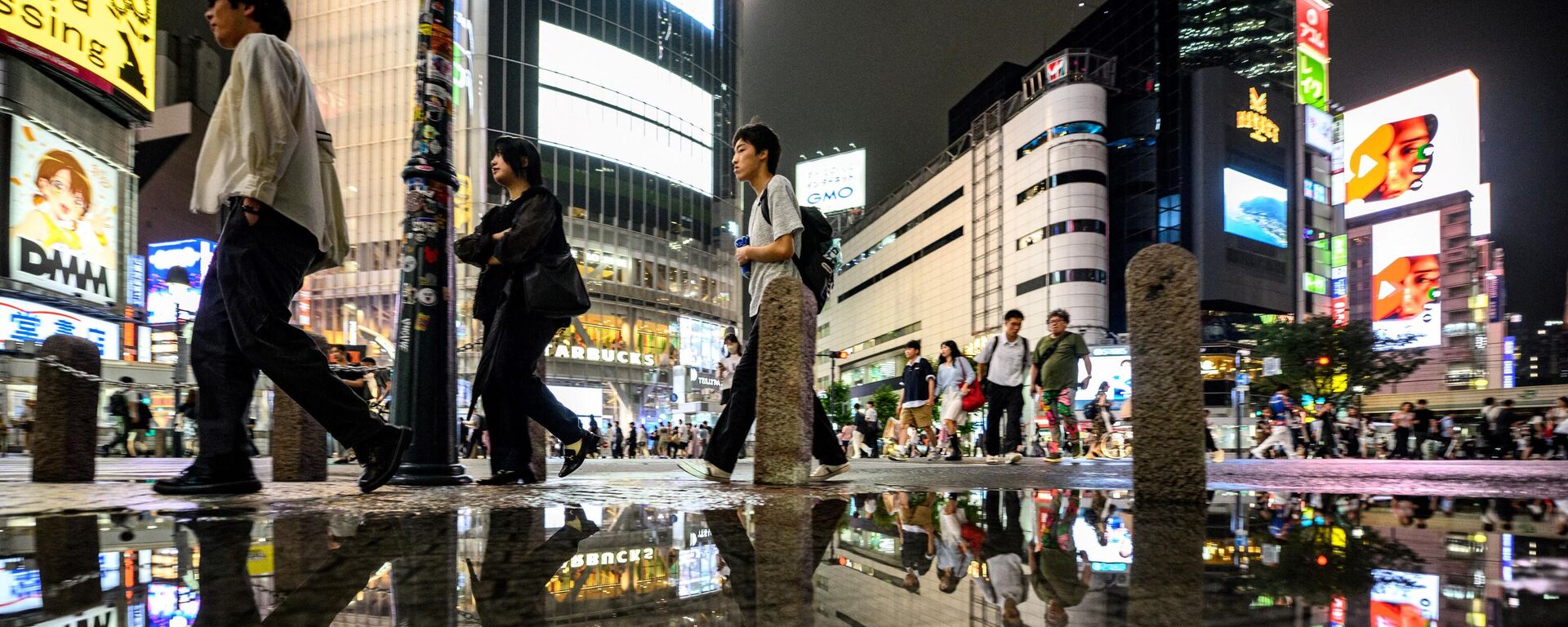 Las calles de Shibuya, distrito de Tokio, en julio de 2024 - Sputnik Mundo, 1920, 25.07.2024