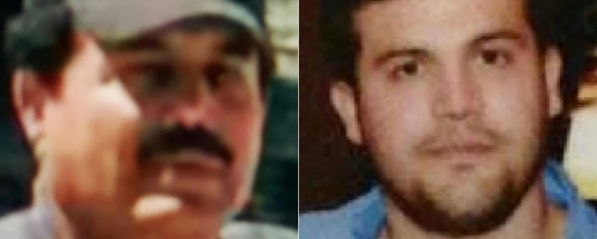 Los presuntos narcotraficantes mexicanos Ismael 'Mayo' Zambada y Joaquín Guzmán López. - Sputnik Mundo, 1920, 27.07.2024