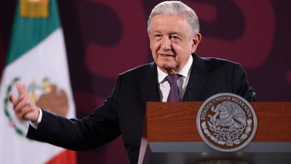 El presidente de México, Andrés Manuel López Obrador. - Sputnik Mundo