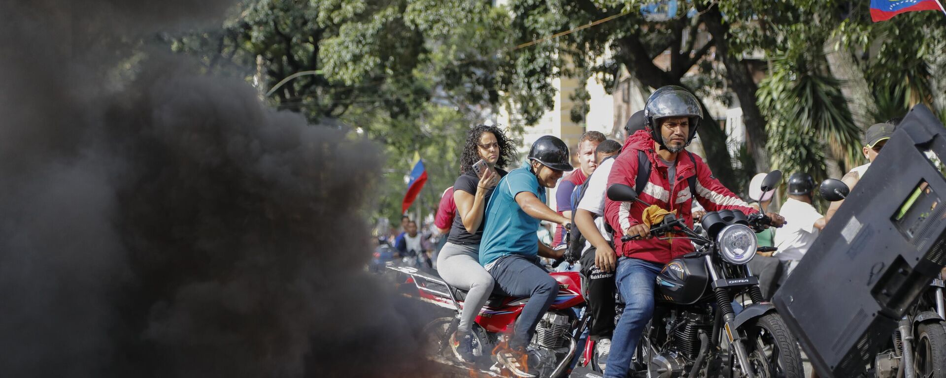 Protestas en Venezuela - Sputnik Mundo, 1920, 30.07.2024