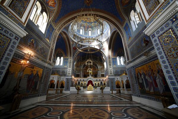 El Museo del Cristianismo presenta a los visitantes los aspectos más importantes de la doctrina cristiana, cuenta cómo la fe moldeó al pueblo ruso y a otros pueblos ortodoxos de Rusia, y formó la base de su unidad multiétnica y multiconfesional. - Sputnik Mundo