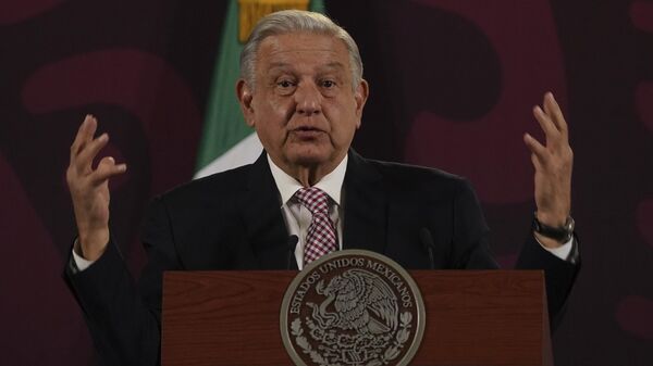 El presidente de México, Andrés Manuel López Obrador. - Sputnik Mundo