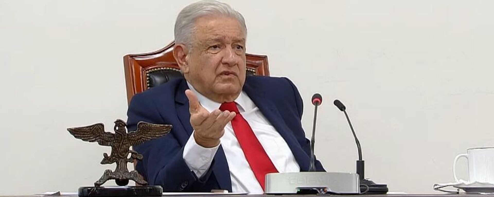 El presidente de México, Andrés Manuel López Obrador. - Sputnik Mundo, 1920, 02.08.2024