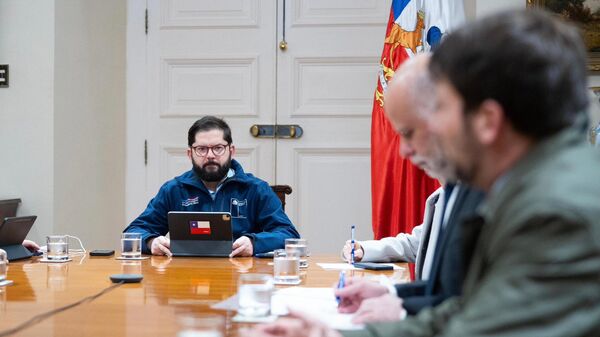 Gabriel Boric, presidente de Chile - Sputnik Mundo