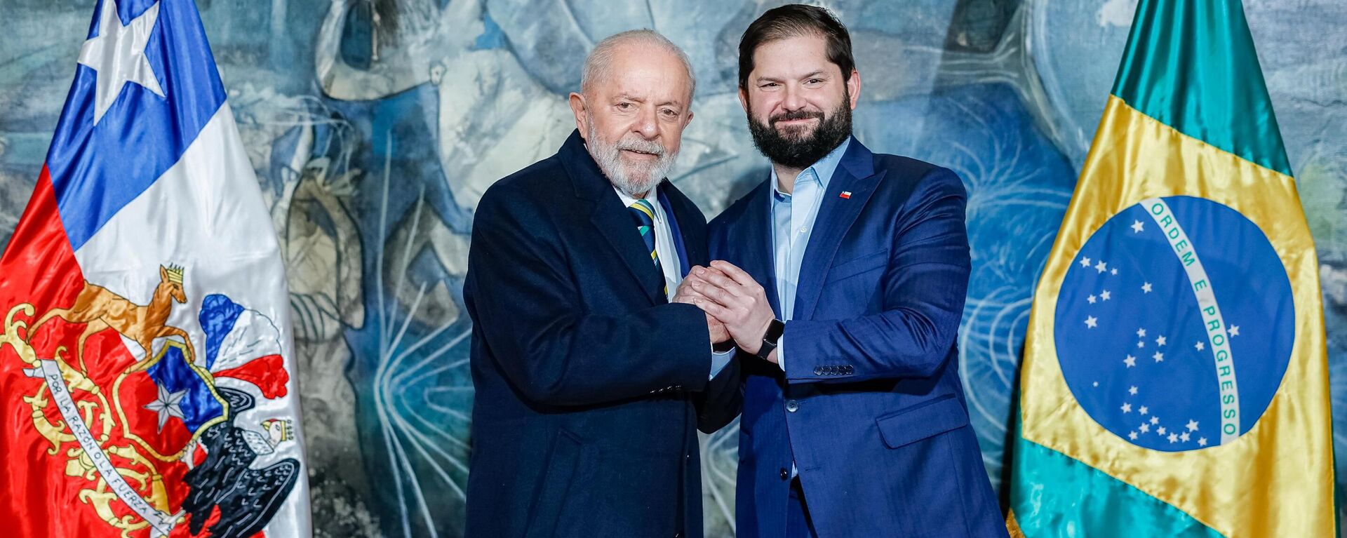 Lula da Silva, presidente de Brasil, y Gabriel Boric, presidente de Chile - Sputnik Mundo, 1920, 06.08.2024