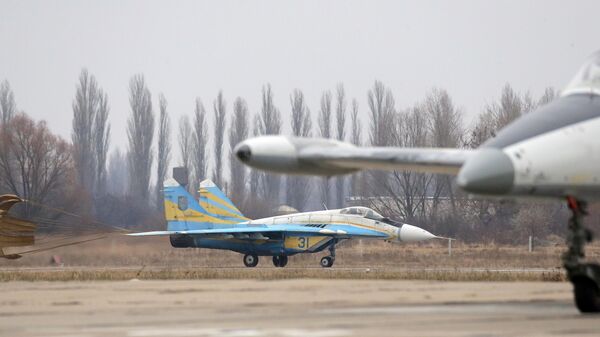 Un caza MiG-29 ucraniano - Sputnik Mundo