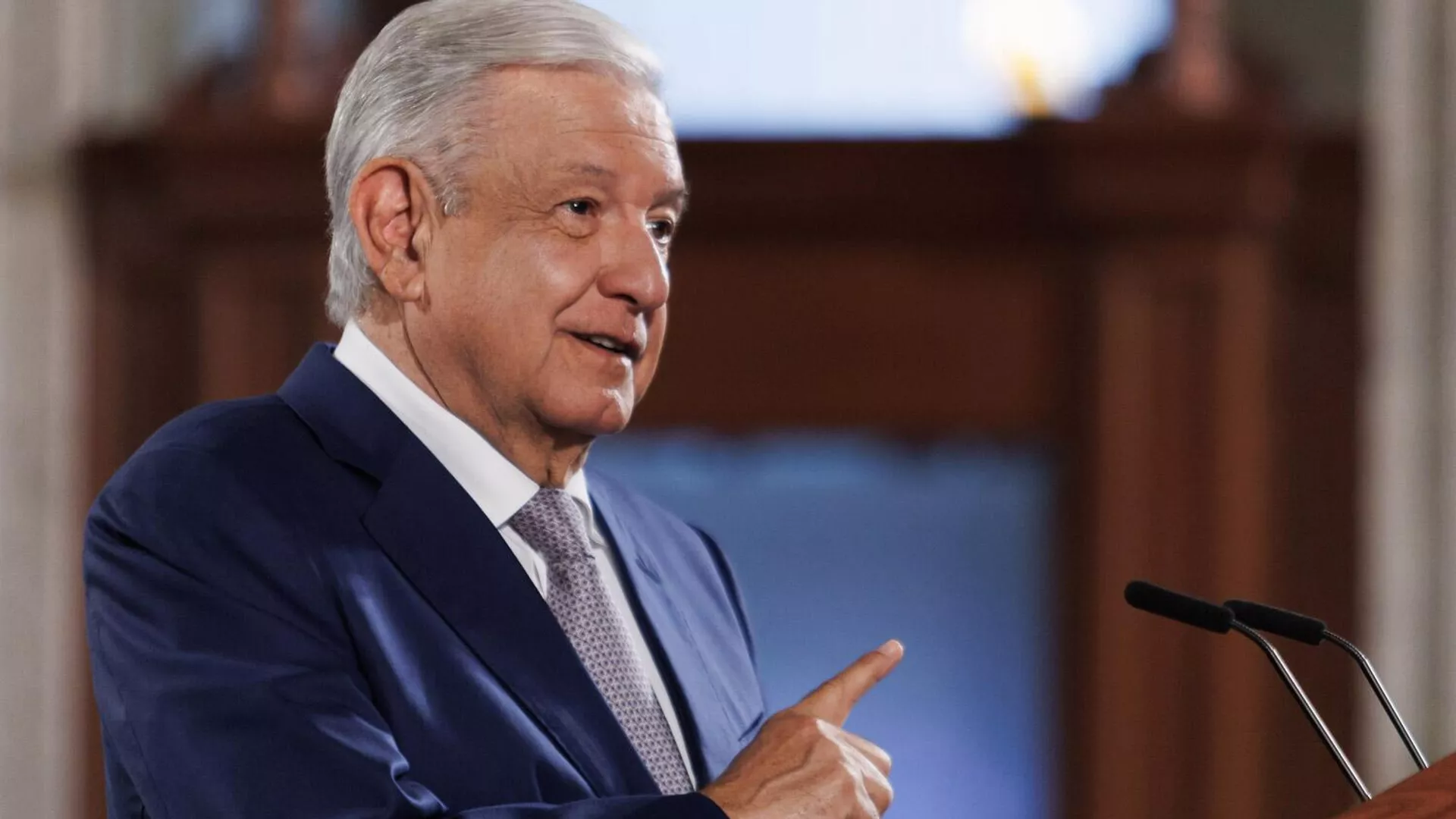 El presidente de México, Andrés Manuel López Obrador. - Sputnik Mundo, 1920, 08.08.2024