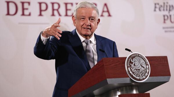 El presidente de México, Andrés Manuel López Obrador. - Sputnik Mundo