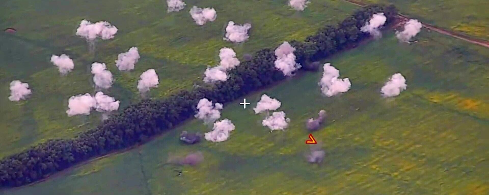 Destrucción de material militar ucraniano en la zona fronteriza con la región rusa de Kursk - Sputnik Mundo, 1920, 08.08.2024