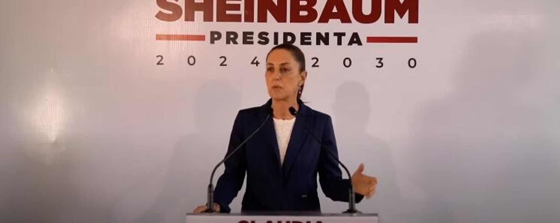 La virtual presidenta de México, Claudia Sheinbaum. - Sputnik Mundo, 1920, 18.09.2024