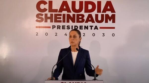 La virtual presidenta de México, Claudia Sheinbaum. - Sputnik Mundo