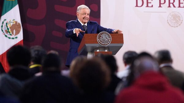 El presidente de México, Andrés Manuel López Obrador. - Sputnik Mundo