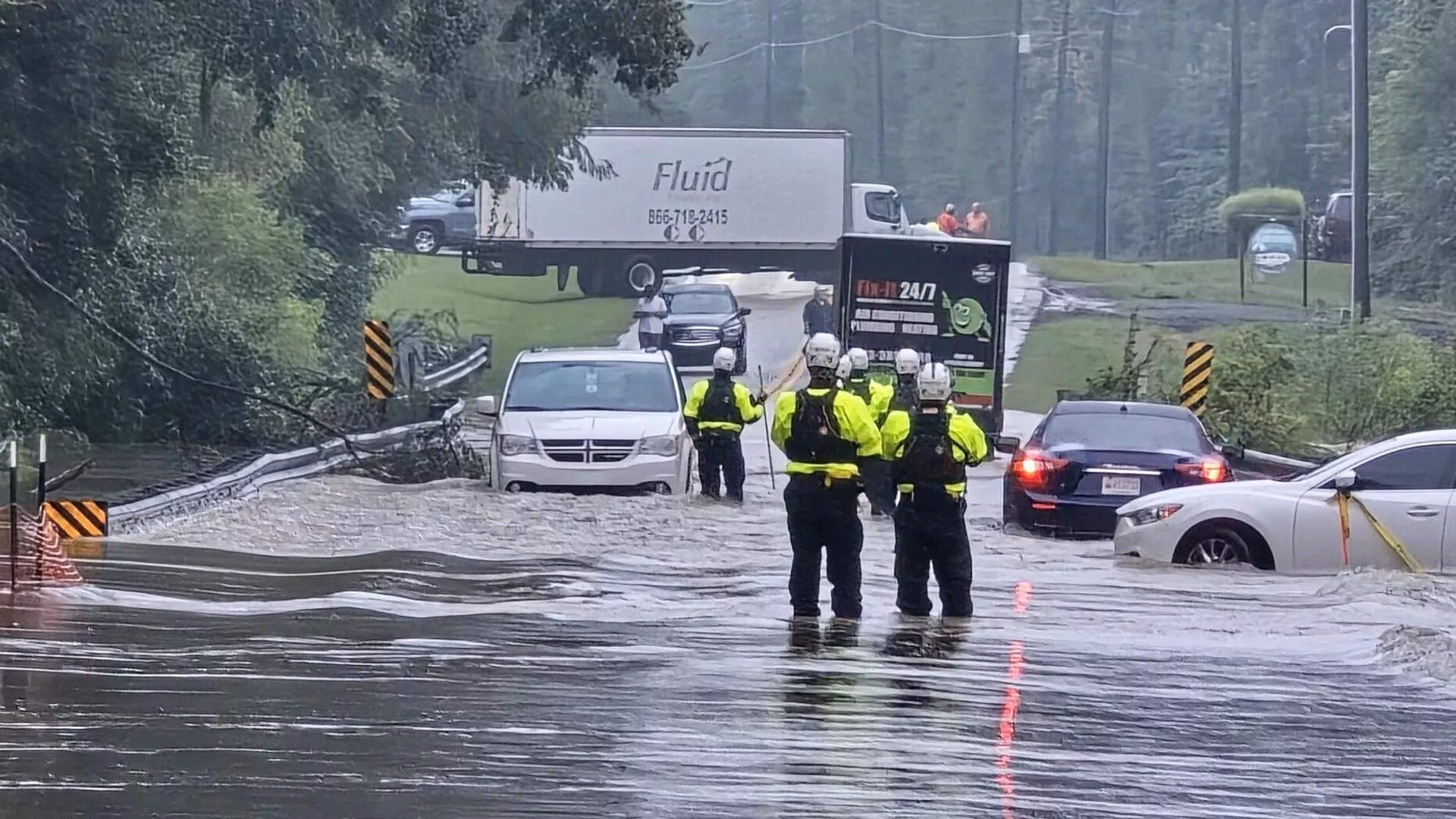 La tormenta Debby causó inundaciones en diversas localidades de la costa este de EEUU.  - Sputnik Mundo, 1920, 11.08.2024