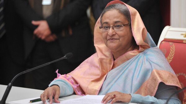 Sheikh Hasina, ex primera ministra de Bangladés - Sputnik Mundo