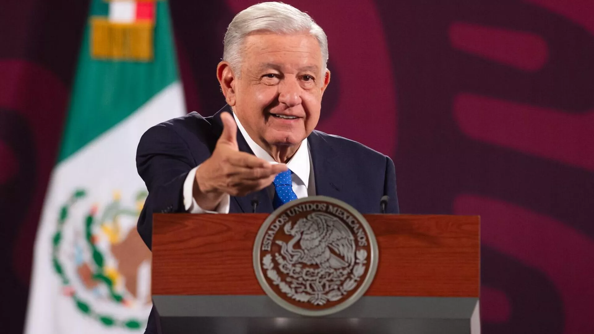 El presidente de México, Andrés Manuel López Obrador. - Sputnik Mundo, 1920, 13.08.2024