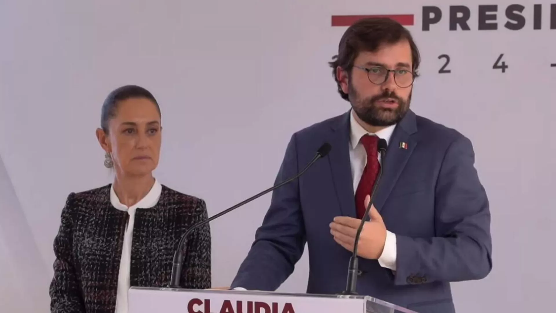 La virtual presidenta electa de México, Claudia Sheinbaum, y el futuro director de IMSS Bienestar, Alejandro Svarch. La virtual presidenta electa de México, Claudia Sheinbaum, y el futuro director de IMSS Bienestar, Alejandro Svarch.