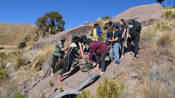 Monolitos en Bolivia  - Sputnik Mundo