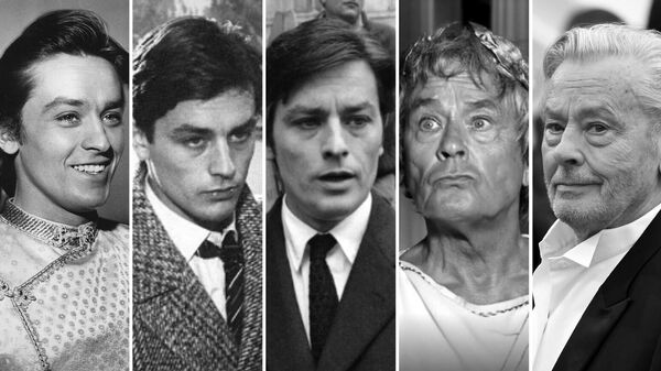 Alain Delon, actor francés  - Sputnik Mundo