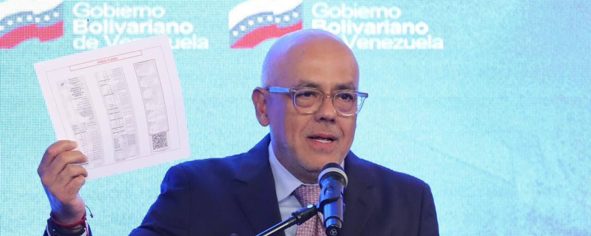 Jorge Rodríguez, presidente de la Asamblea Nacional de Venezuela - Sputnik Mundo, 1920, 19.08.2024